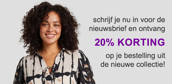 Inschrijven Curvy mode nieuwsbrief